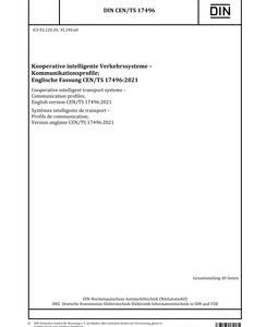 DIN CEN/TS 17496:2021 pdf