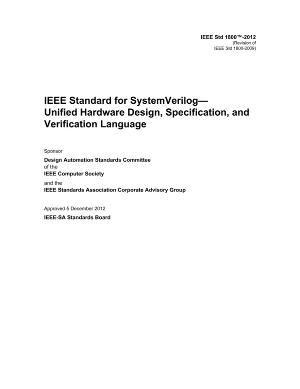 IEEE 1800-2012 pdf