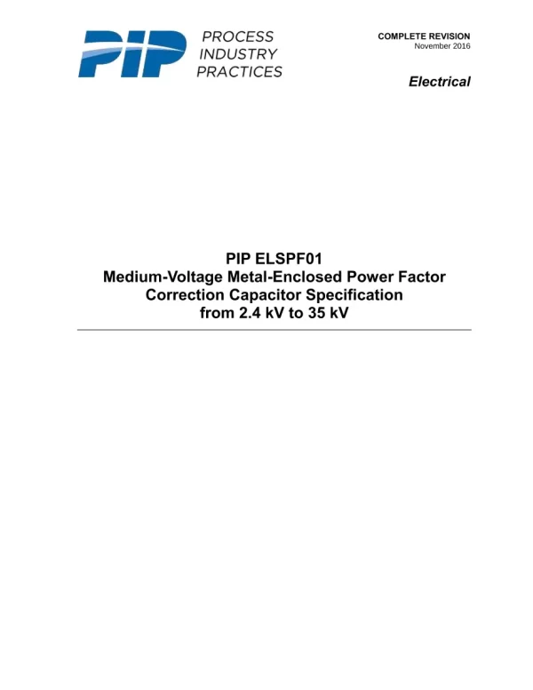 PIP ELSPF01 pdf