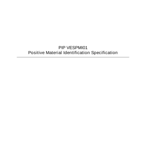 PIP VESPMI01 pdf