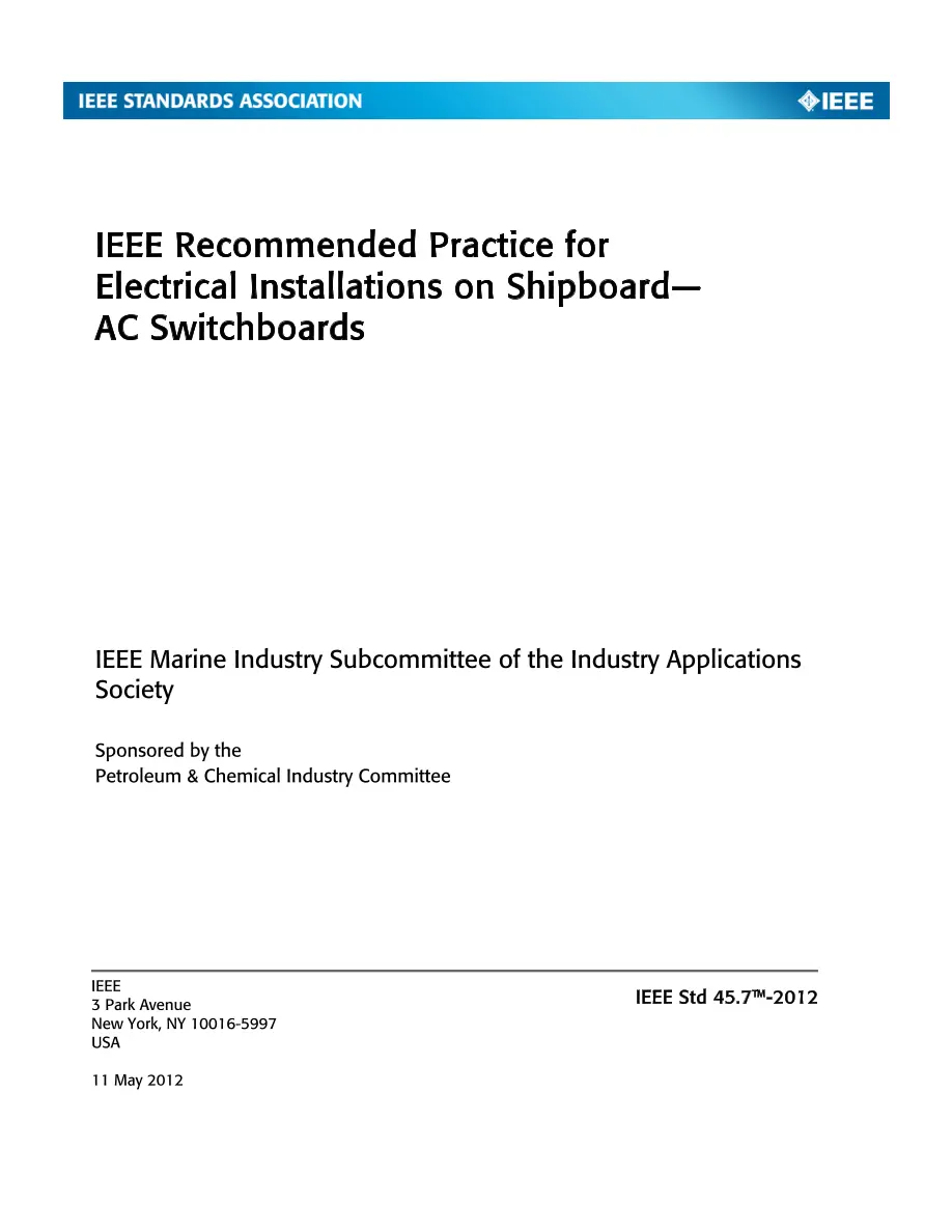 IEEE 45.7-2012 pdf