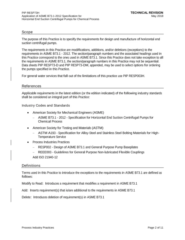 PIP RESP73H pdf