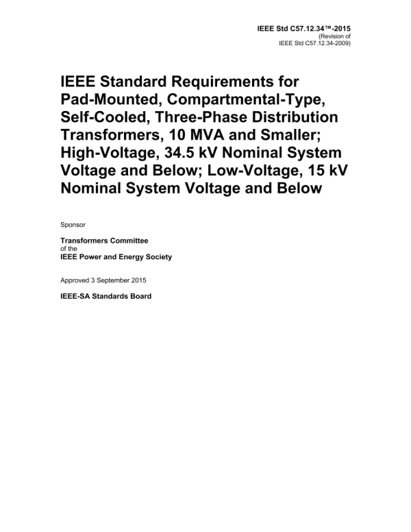 IEEE C57.12.34-2015 pdf