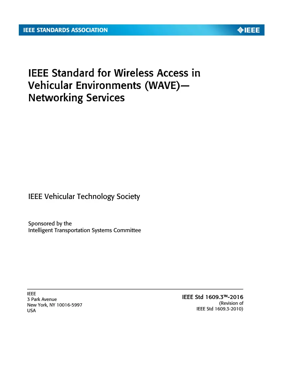 IEEE 1609.3-2016 pdf