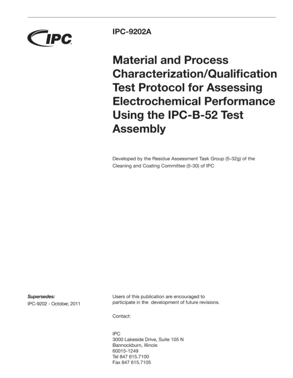 IPC 9202A:2022 pdf