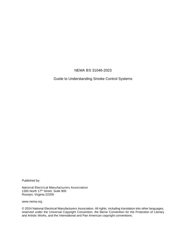 NEMA BS 31046-2023 pdf