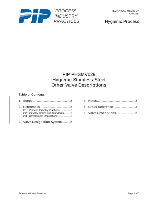 PIP PHSMV029 pdf