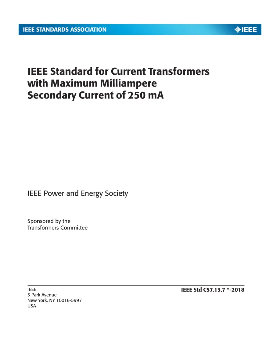 IEEE C57.13.7-2018 pdf