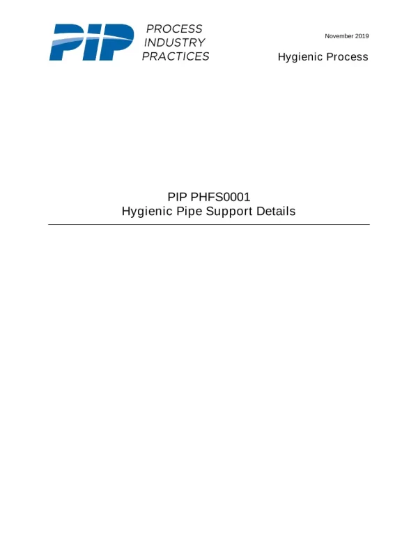 PIP PHFS0001 pdf