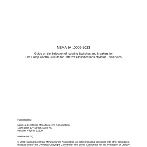 NEMA IA 10005-2023 pdf