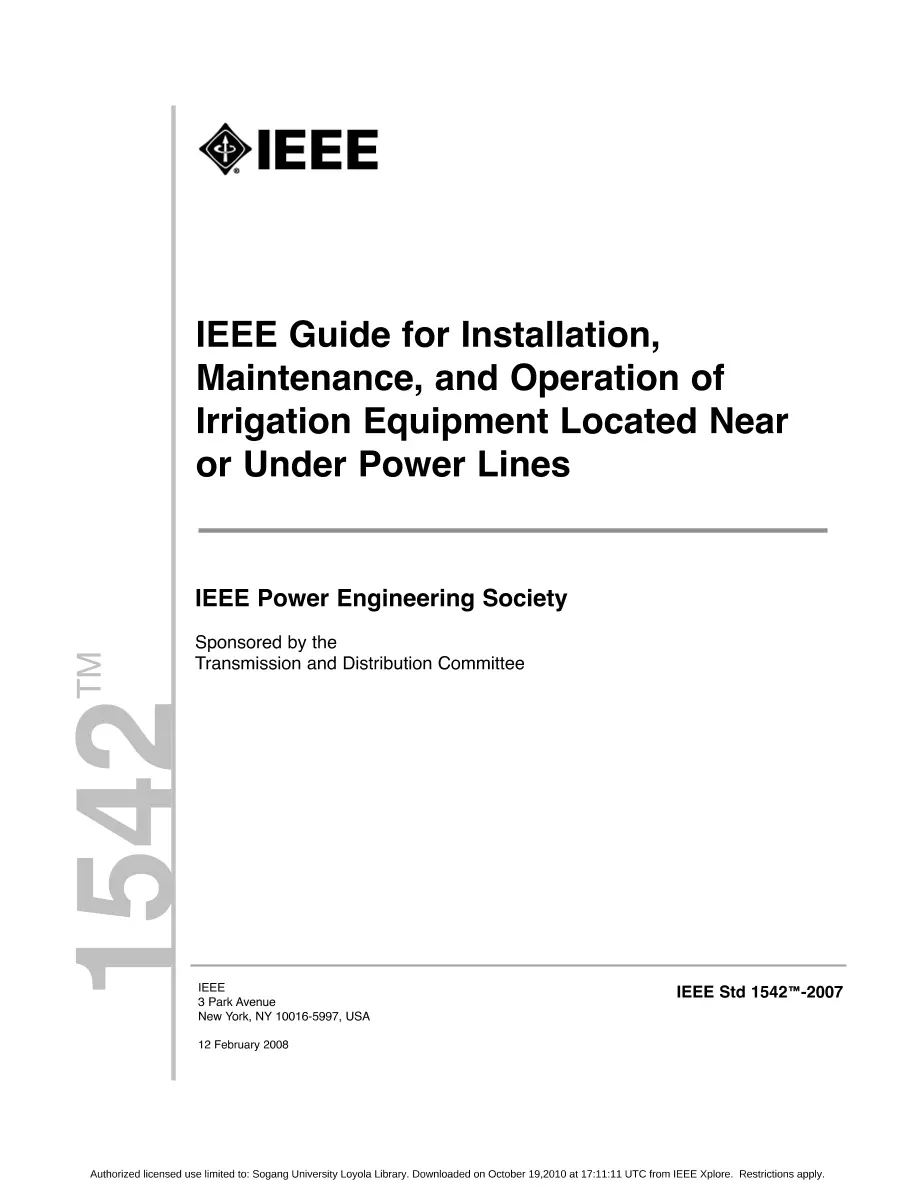 IEEE 1542-2007 pdf