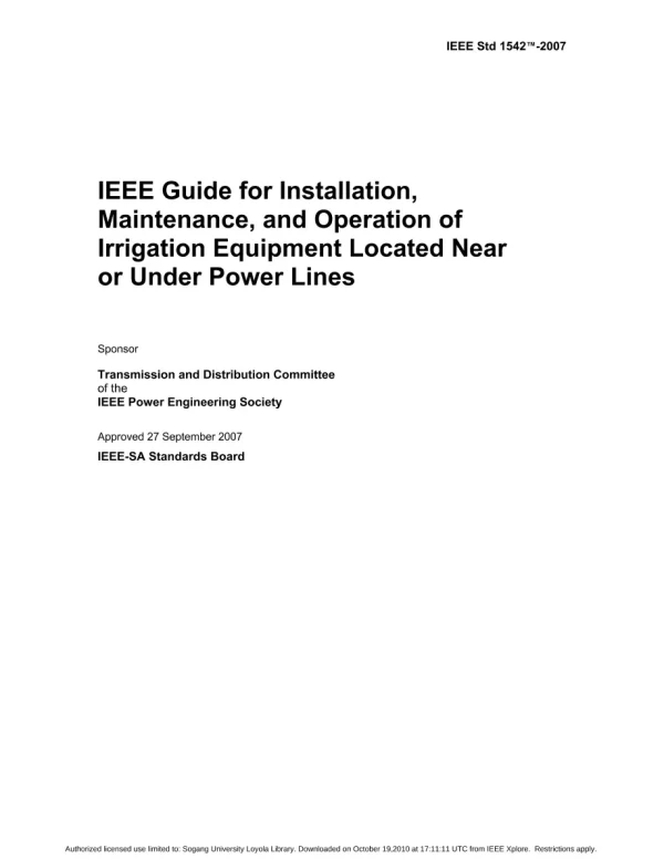 IEEE 1542-2007 pdf