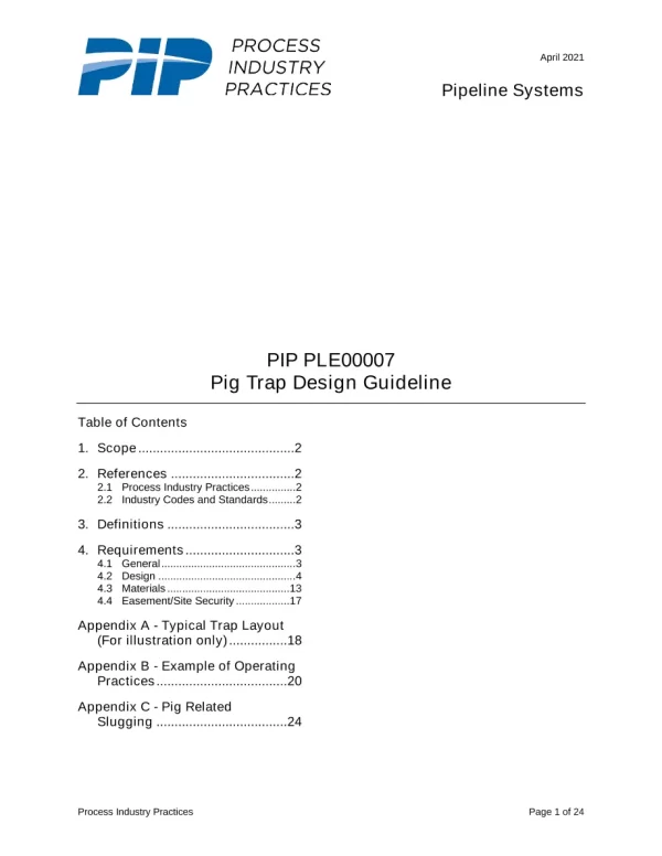 PIP PLE00007 pdf