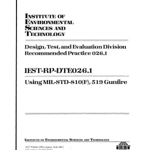 IEST RP-DTE026.1 pdf