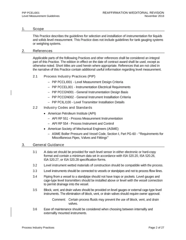 PIP PCELI001 pdf