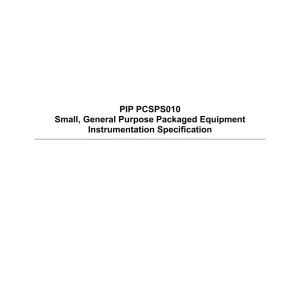 PIP PCSPS010 pdf