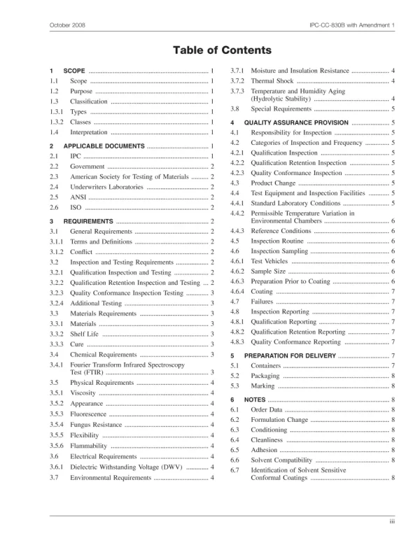 IPC CC-830B with Amendment 1 pdf