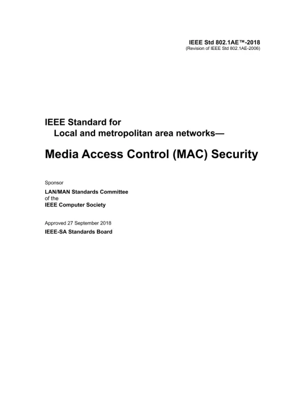 IEEE 802.1AE-2018 pdf