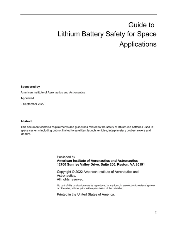 AIAA G-136-2022 pdf