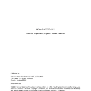 NEMA BS 30005-2022 pdf