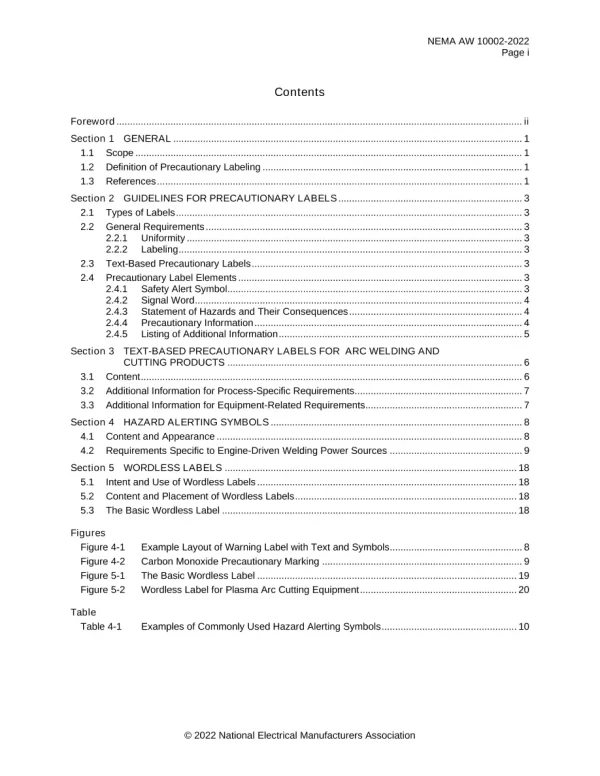 NEMA AW 10002-2022 pdf