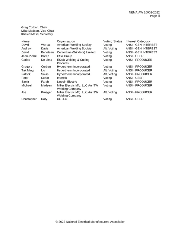 NEMA AW 10002-2022 pdf