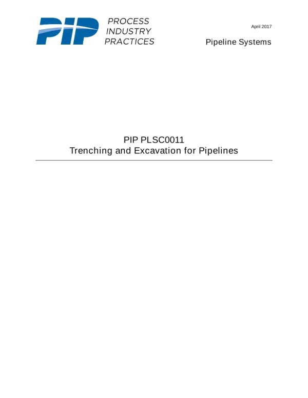 PIP PLSC0011 pdf