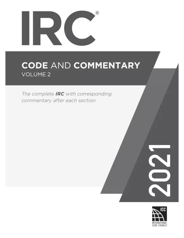 ICC IRC-2021 Vol. 2 Commentary pdf