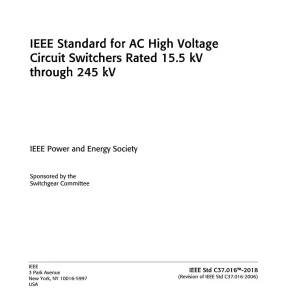 IEEE C37.016-2018 pdf