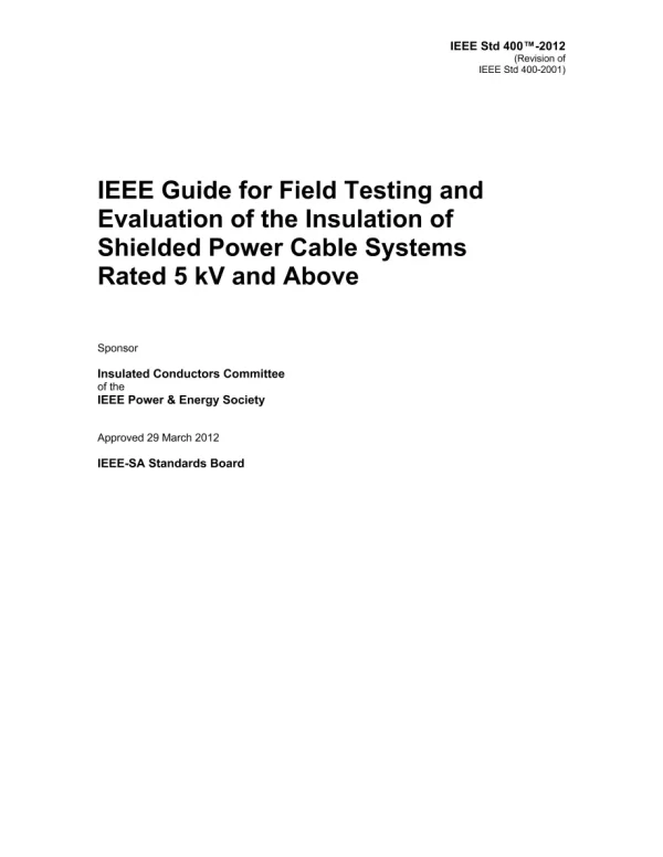 IEEE 400-2012 pdf