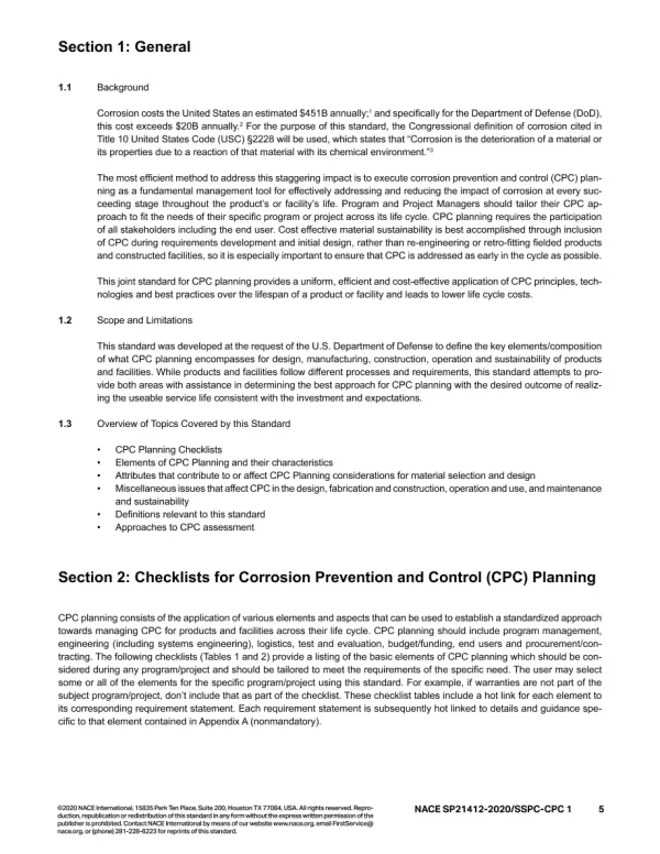 NACE SP21412-2016/SSPC-CPC 1 pdf