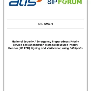 ATIS 1000078 pdf