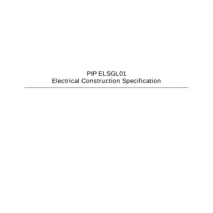 PIP ELSGL01 pdf