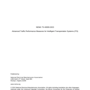 NEMA TS 40009-2023 pdf