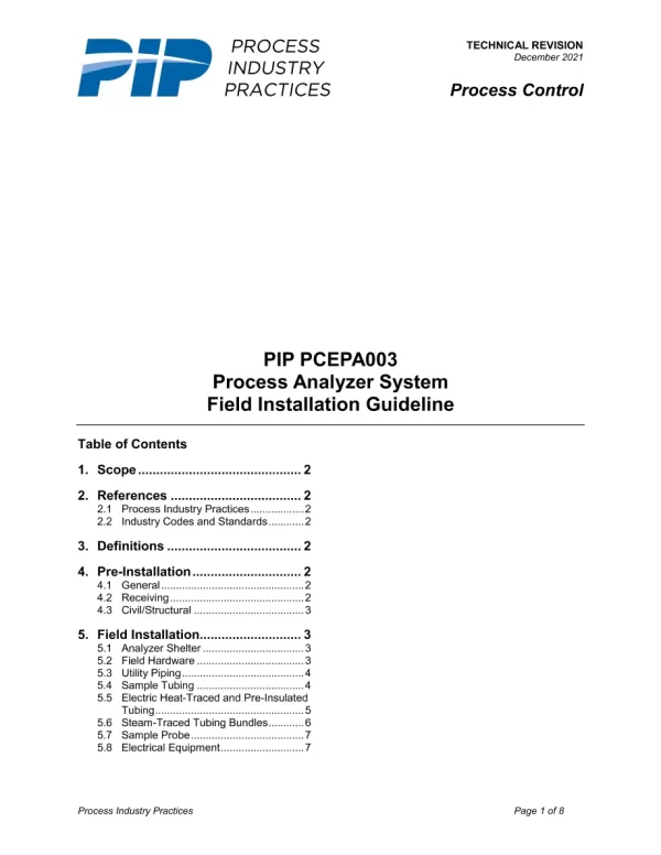 PIP PCEPA003 pdf