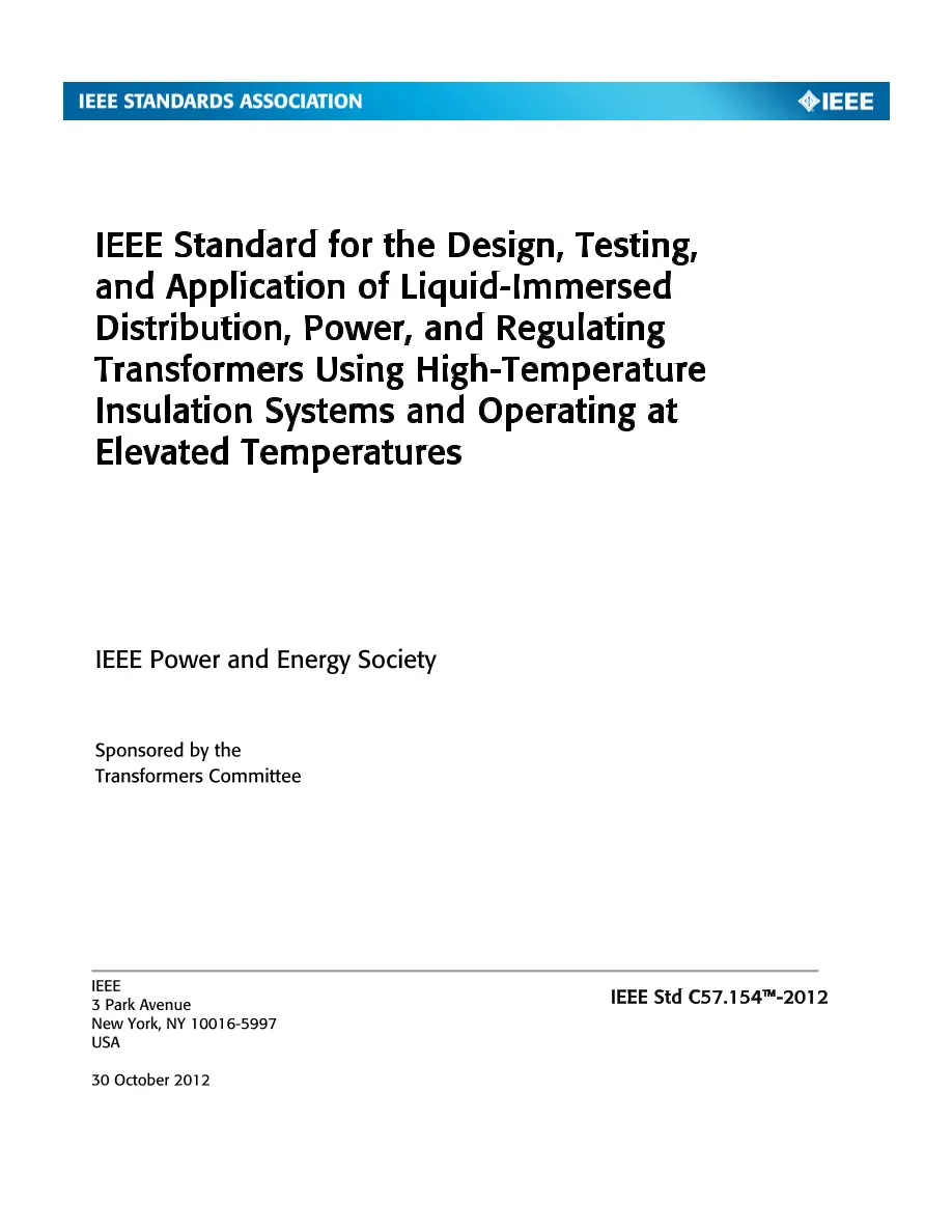 IEEE C57.154-2012 pdf