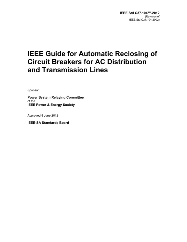 IEEE C37.104-2012 pdf