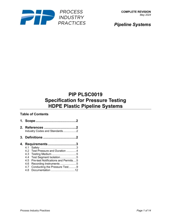 PIP PLSC0019 pdf