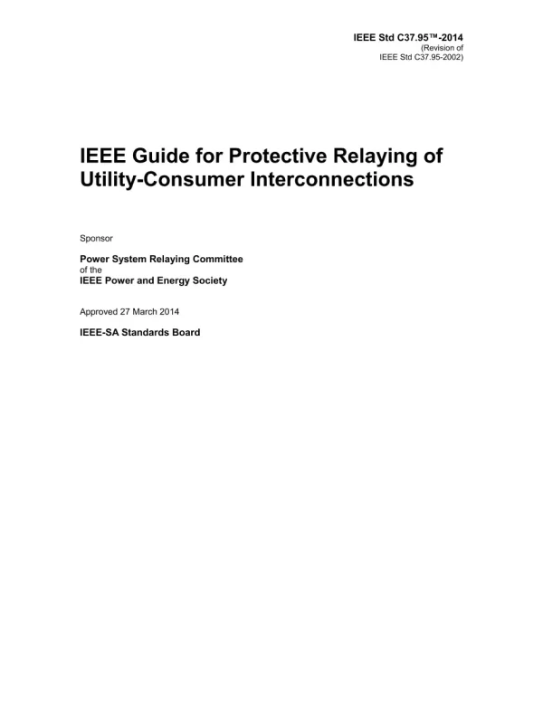 IEEE C37.95-2014 pdf