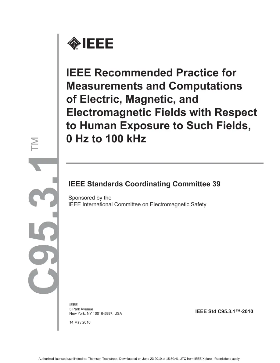 IEEE C95.3.1-2010 pdf