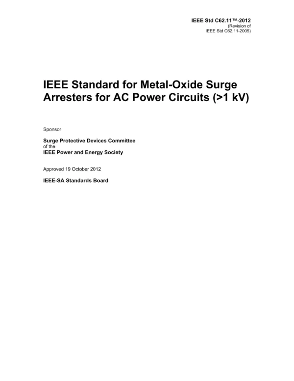 IEEE C62.11-2012 pdf