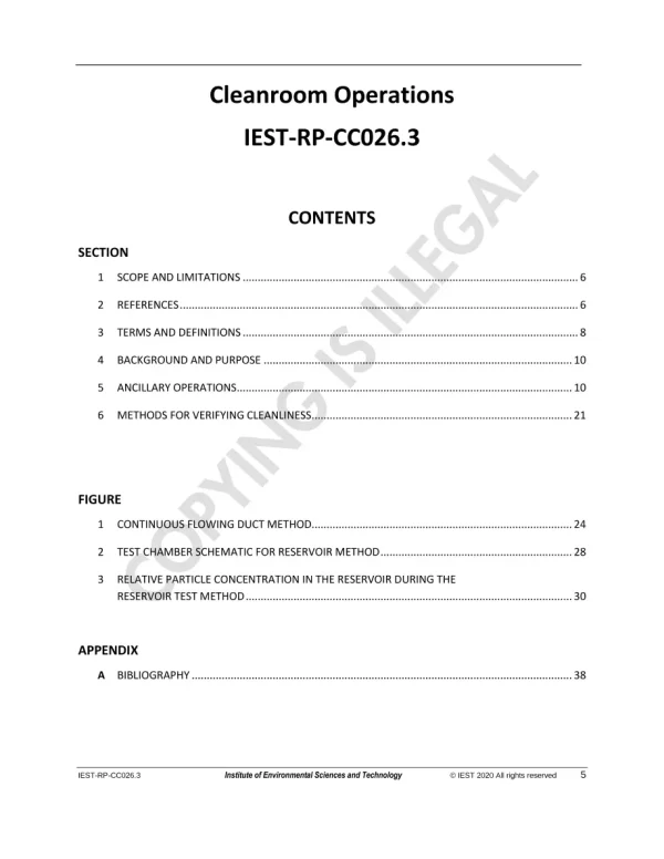 IEST RP-CC026.3 pdf