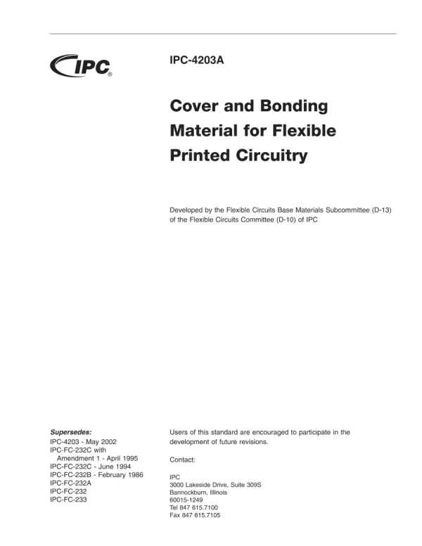 IPC 4203A pdf