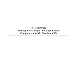 PIP VESTA002 pdf