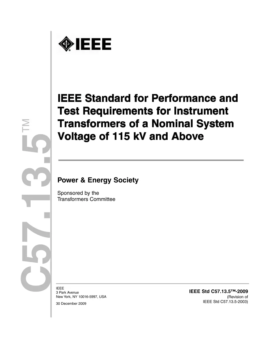 IEEE C57.13.5-2009 pdf