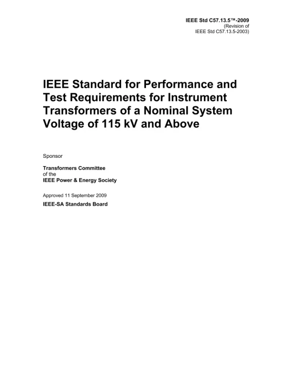 IEEE C57.13.5-2009 pdf