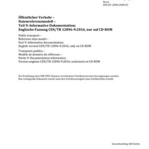 DIN CEN/TR 12896-9:2018 pdf