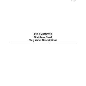 PIP PNSMV028 pdf