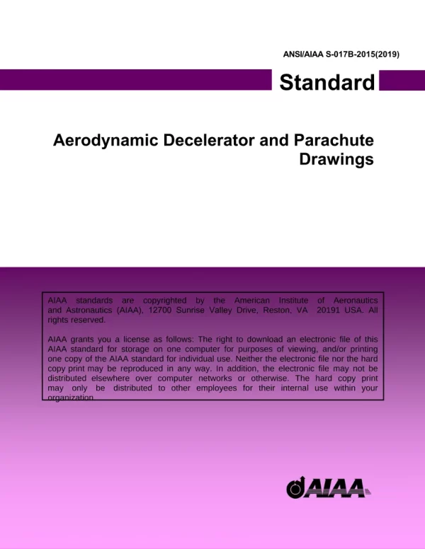 AIAA S-017B-2015 (R2019) pdf