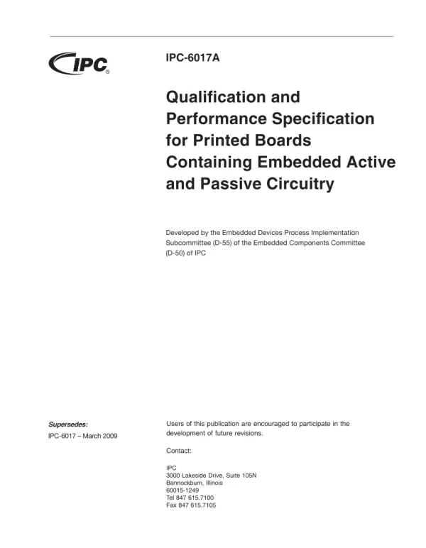 IPC 6017A pdf